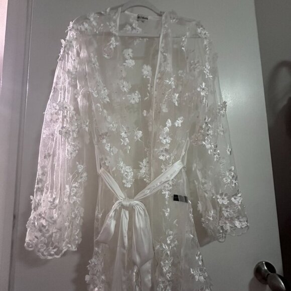 Floral Mini Robe - Picture 2 of 3